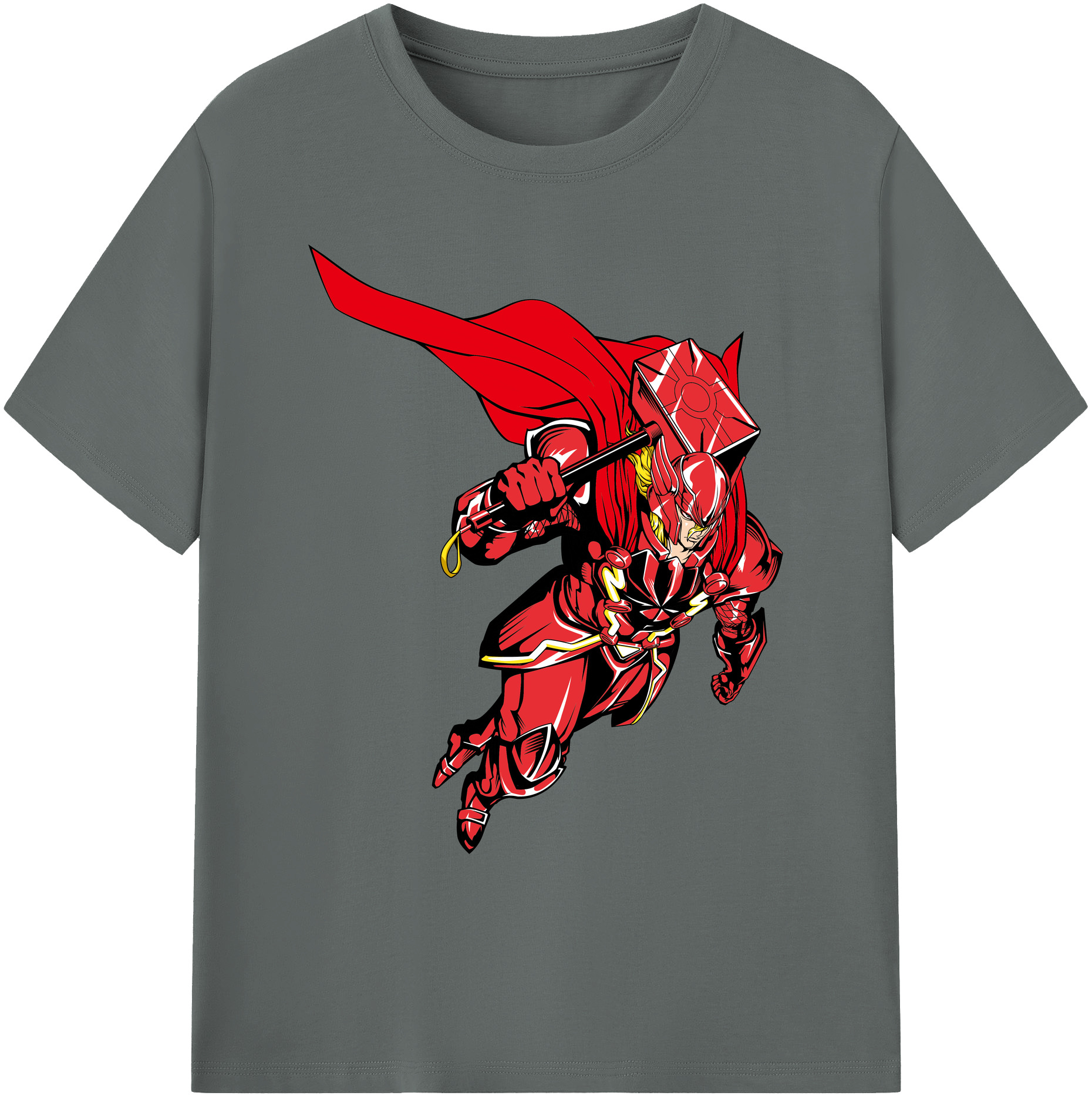 （画像用） アベンジャーズ The Avengers 綿100％ メンズ半袖Tシャツ｜肌触りやわらか＆通気性